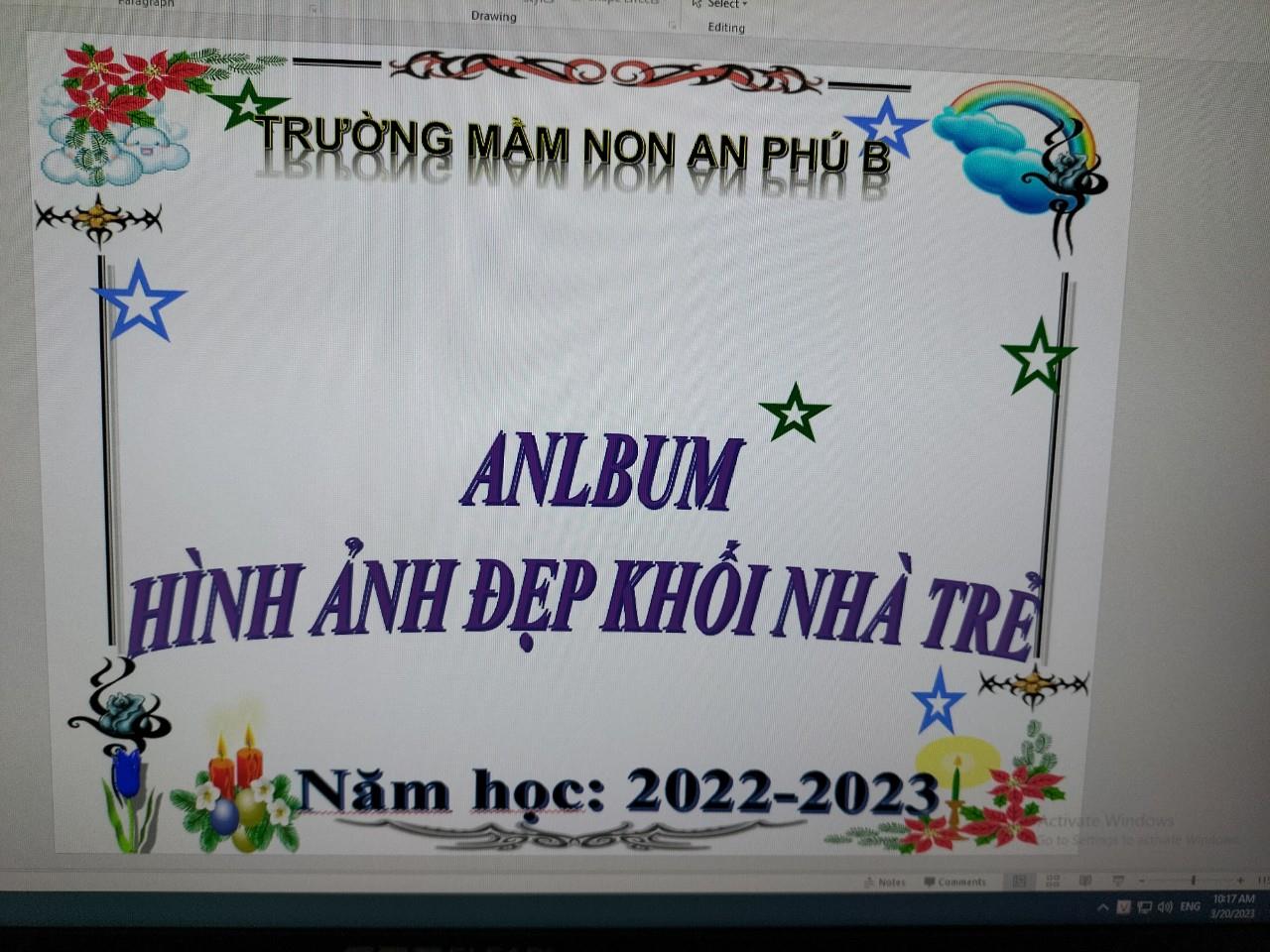 Hình ảnh đẹp khối nhà trẻ năm học 2022-2023